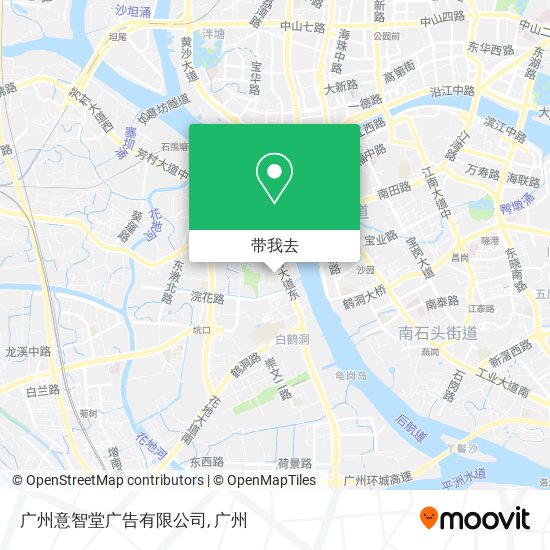 广州意智堂广告有限公司地图