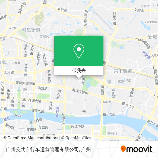 广州公共自行车运营管理有限公司地图