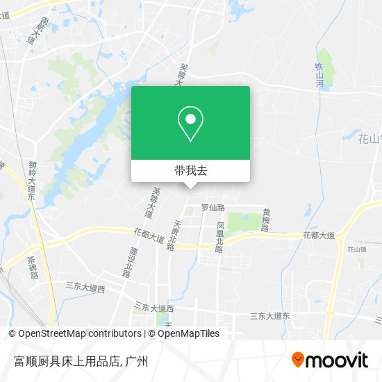富顺厨具床上用品店地图