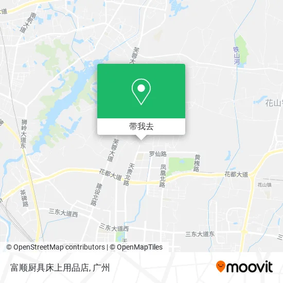 富顺厨具床上用品店地图