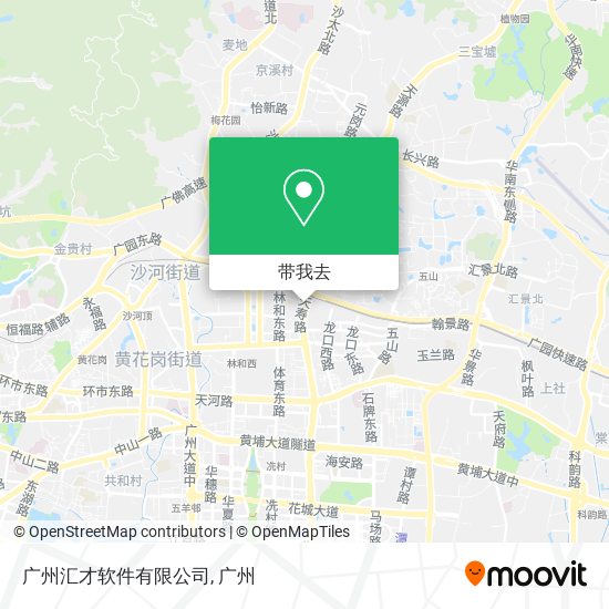 广州汇才软件有限公司地图