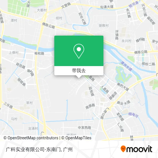 广科实业有限公司-东南门地图