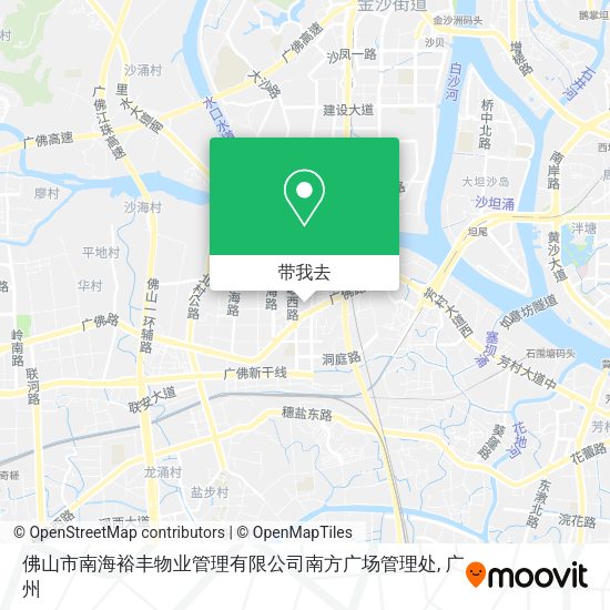 佛山市南海裕丰物业管理有限公司南方广场管理处地图