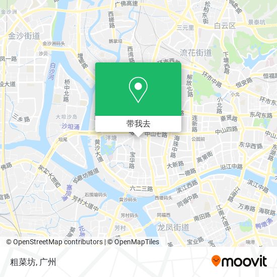 粗菜坊地图