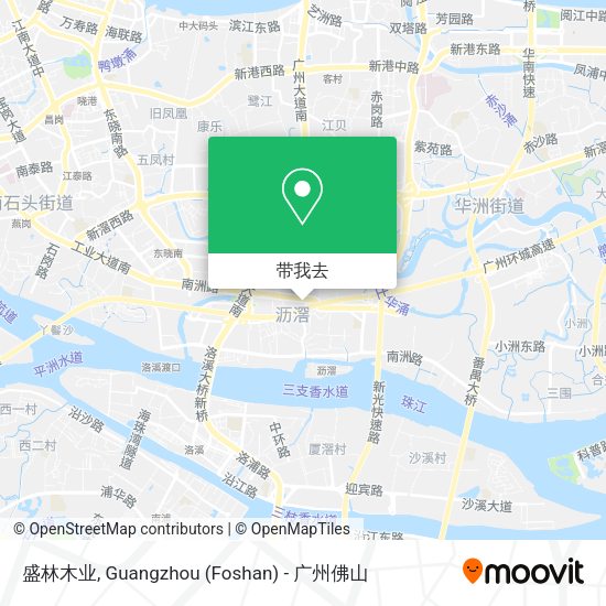 盛林木业地图