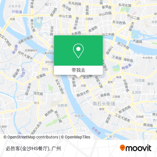 必胜客(金沙HS餐厅)地图