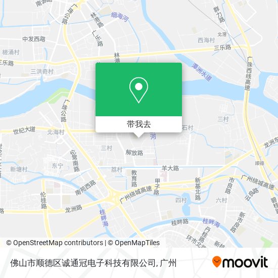 佛山市顺德区诚通冠电子科技有限公司地图