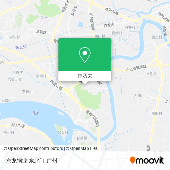 东龙铜业-东北门地图