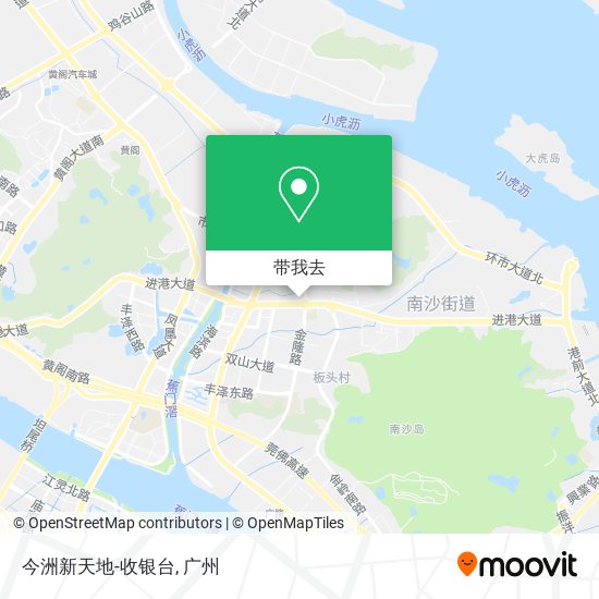 今洲新天地-收银台地图