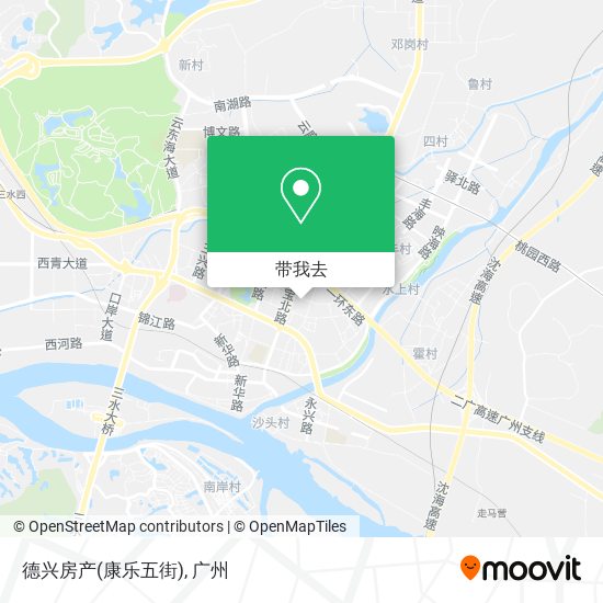 德兴房产(康乐五街)地图