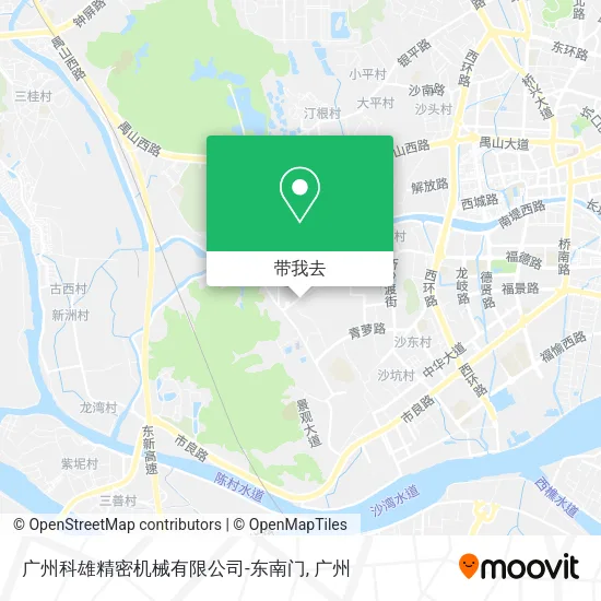 广州科雄精密机械有限公司-东南门地图