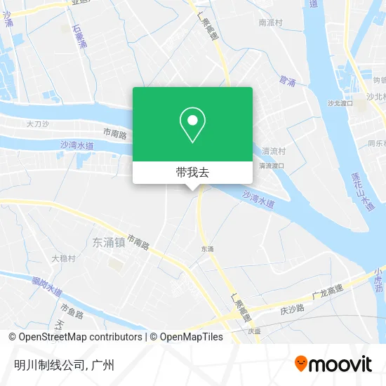 明川制线公司地图