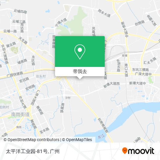 太平洋工业园-81号地图