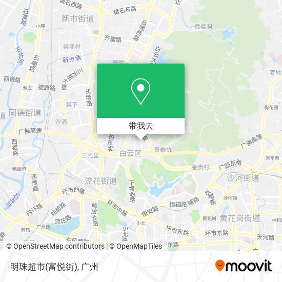 明珠超市(富悦街)地图