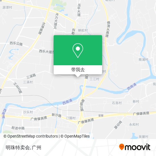 明珠特卖会地图