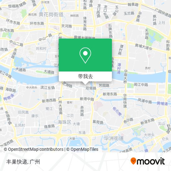 丰巢快递地图