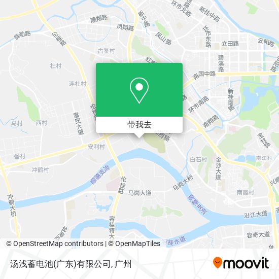 汤浅蓄电池(广东)有限公司地图