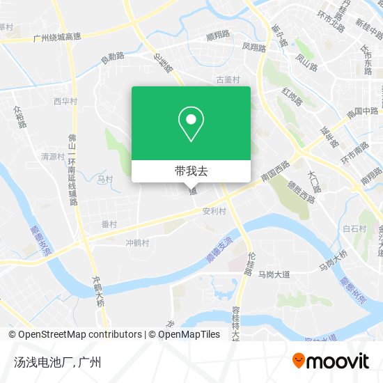 汤浅电池厂地图