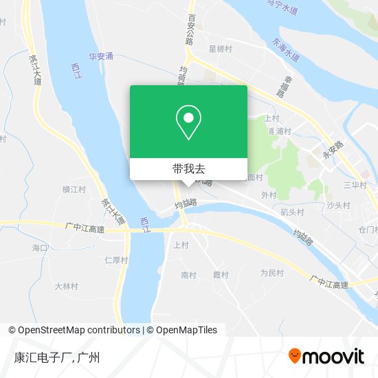 康汇电子厂地图