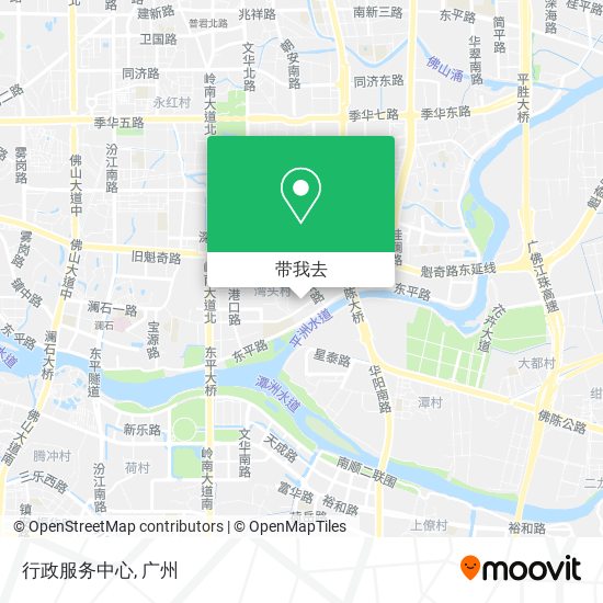 行政服务中心地图