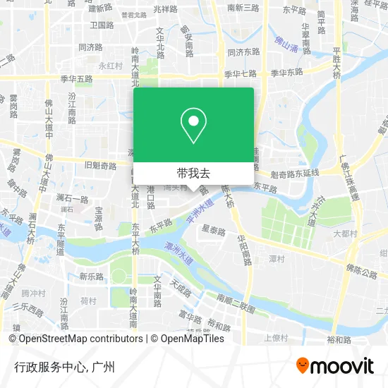 行政服务中心地图