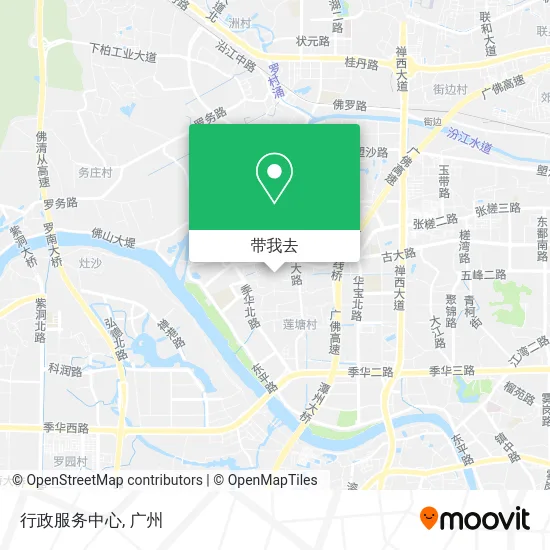 行政服务中心地图