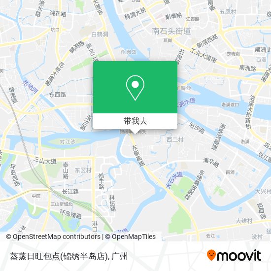 蒸蒸日旺包点(锦绣半岛店)地图