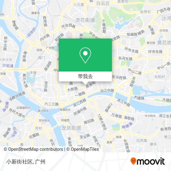 小新街社区地图
