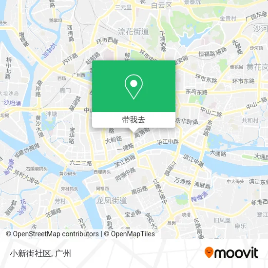 小新街社区地图