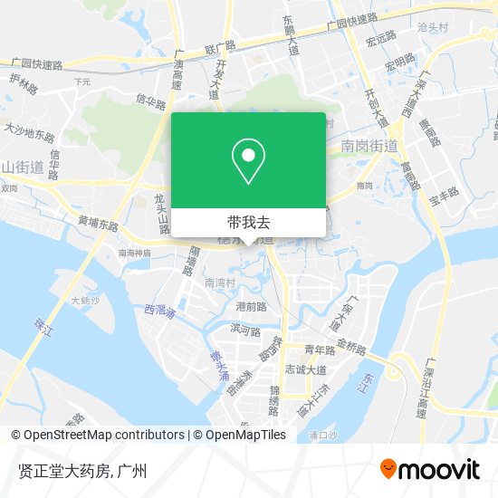 贤正堂大药房地图