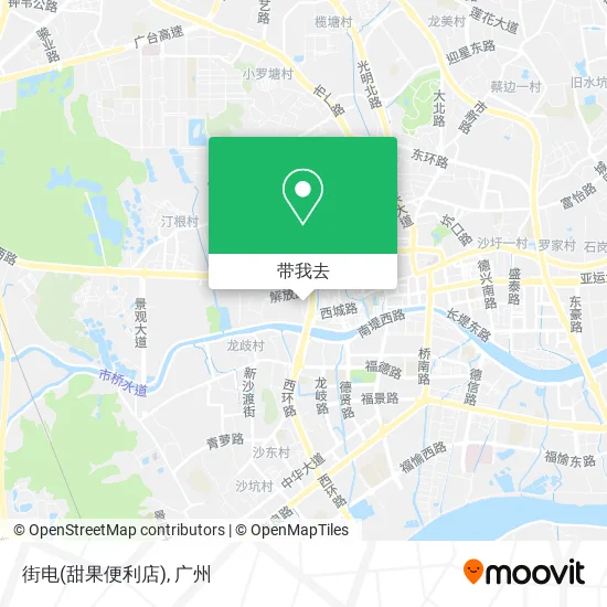 街电(甜果便利店)地图