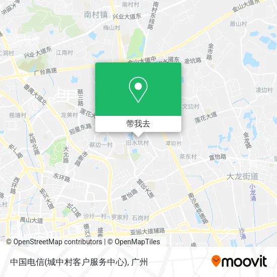 中国电信(城中村客户服务中心)地图
