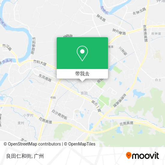 良田仁和街地图