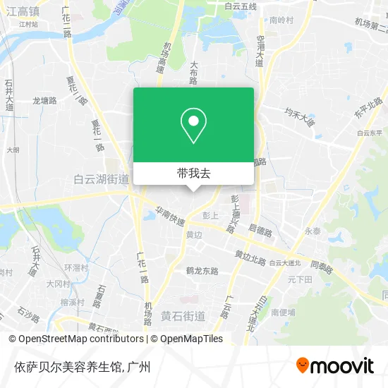 依萨贝尔美容养生馆地图