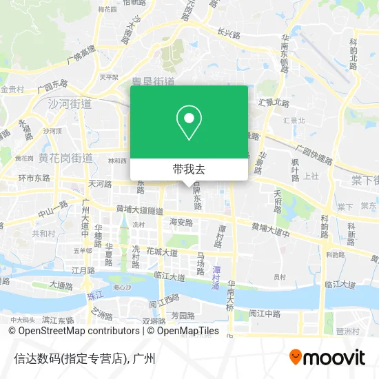 信达数码(指定专营店)地图