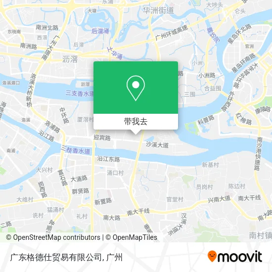 广东格德仕贸易有限公司地图
