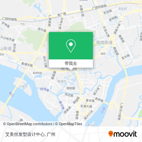 艾美丝发型设计中心地图