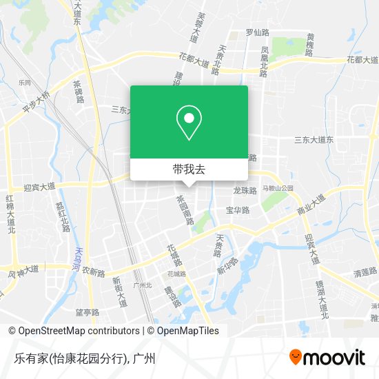 乐有家(怡康花园分行)地图
