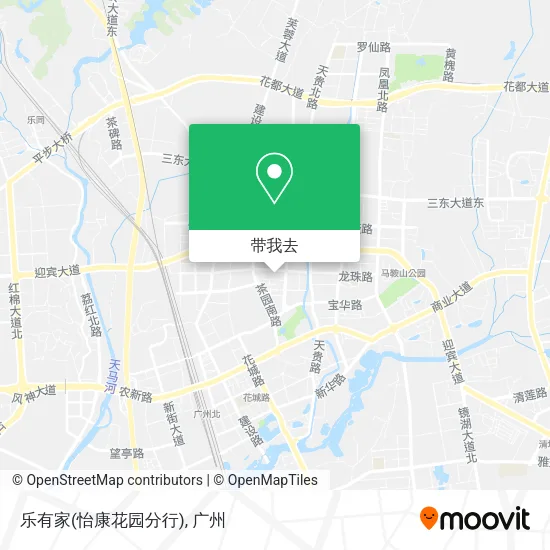 乐有家(怡康花园分行)地图