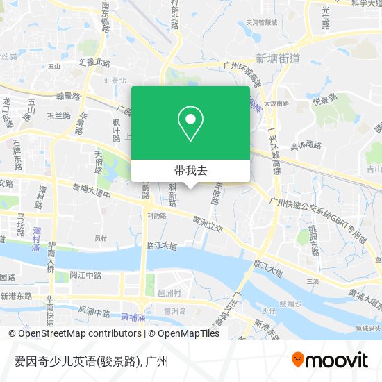 爱因奇少儿英语(骏景路)地图