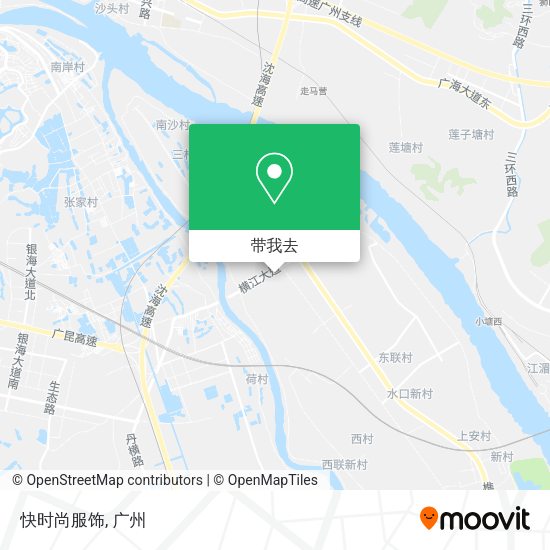 快时尚服饰地图