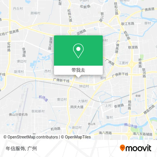 年信服饰地图