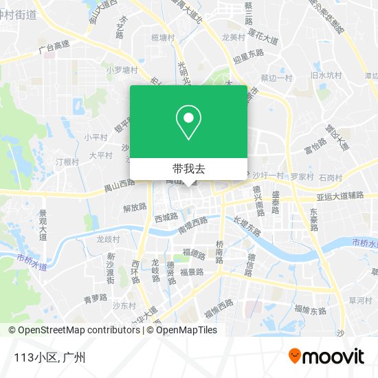 113小区地图