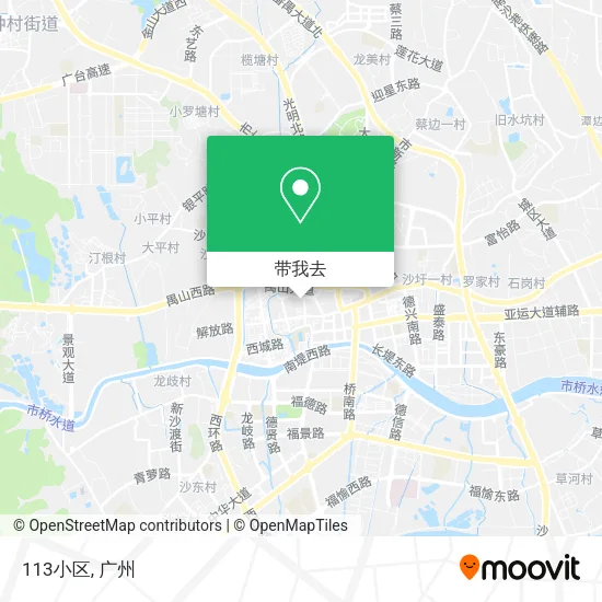 113小区地图