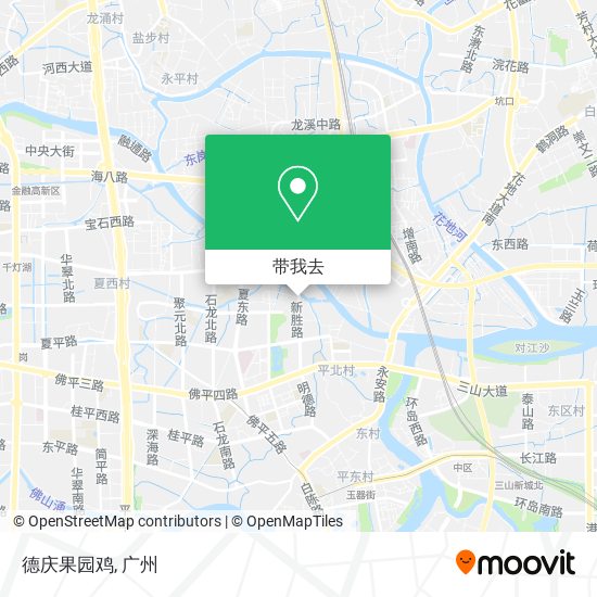 德庆果园鸡地图