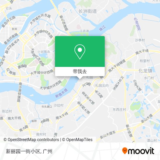 新丽园一街小区地图