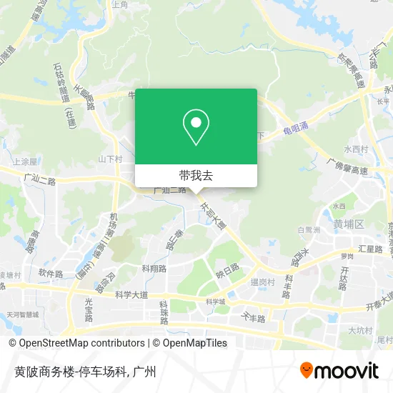 黄陂商务楼-停车场科地图