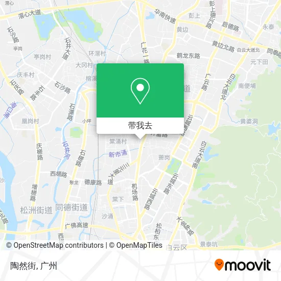 陶然街地图