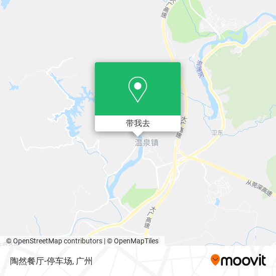 陶然餐厅-停车场地图