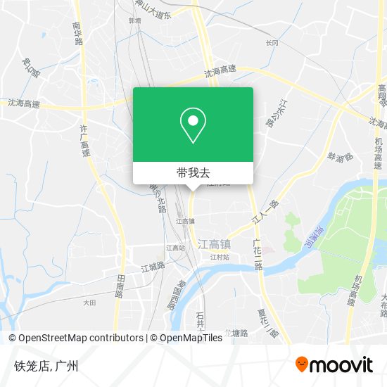铁笼店地图